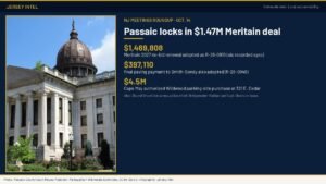 Jersey Intel infographic: NJ meetings roundup for Oct. 14, 2026 — Passaic Meritain adopted, Cape May Wildwood purchase